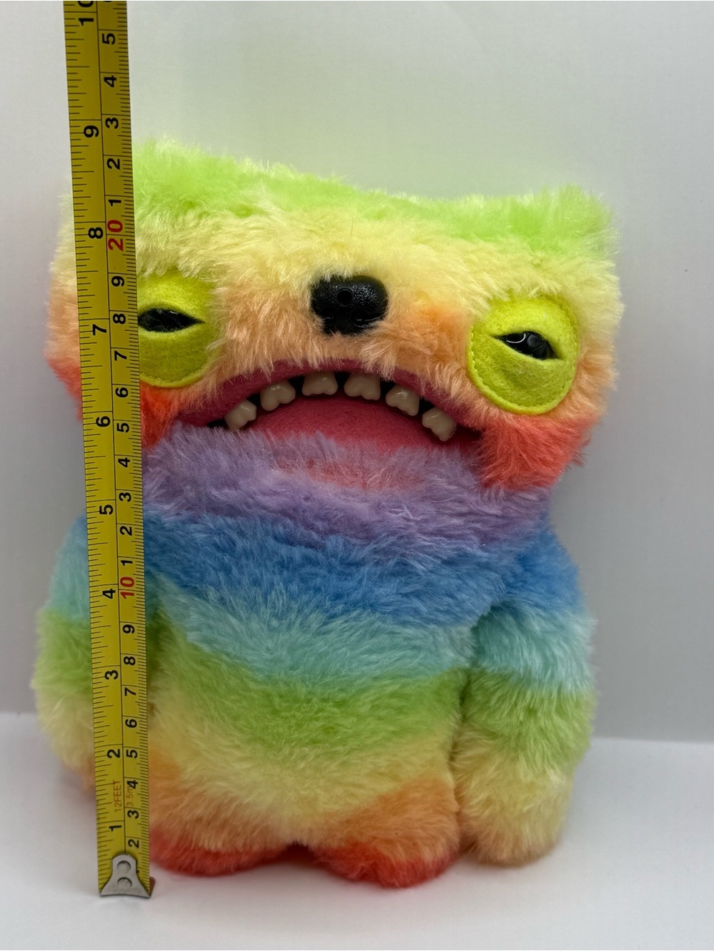 ZURU Fuggler Ugly Monster Plush Doll Stuffed Animal Rainbow - Picture 7 of 7